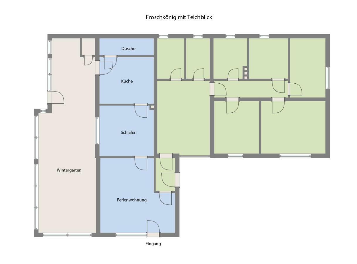 Appartement Froschkoenig Mit Teichblick à Trendelburg Extérieur photo